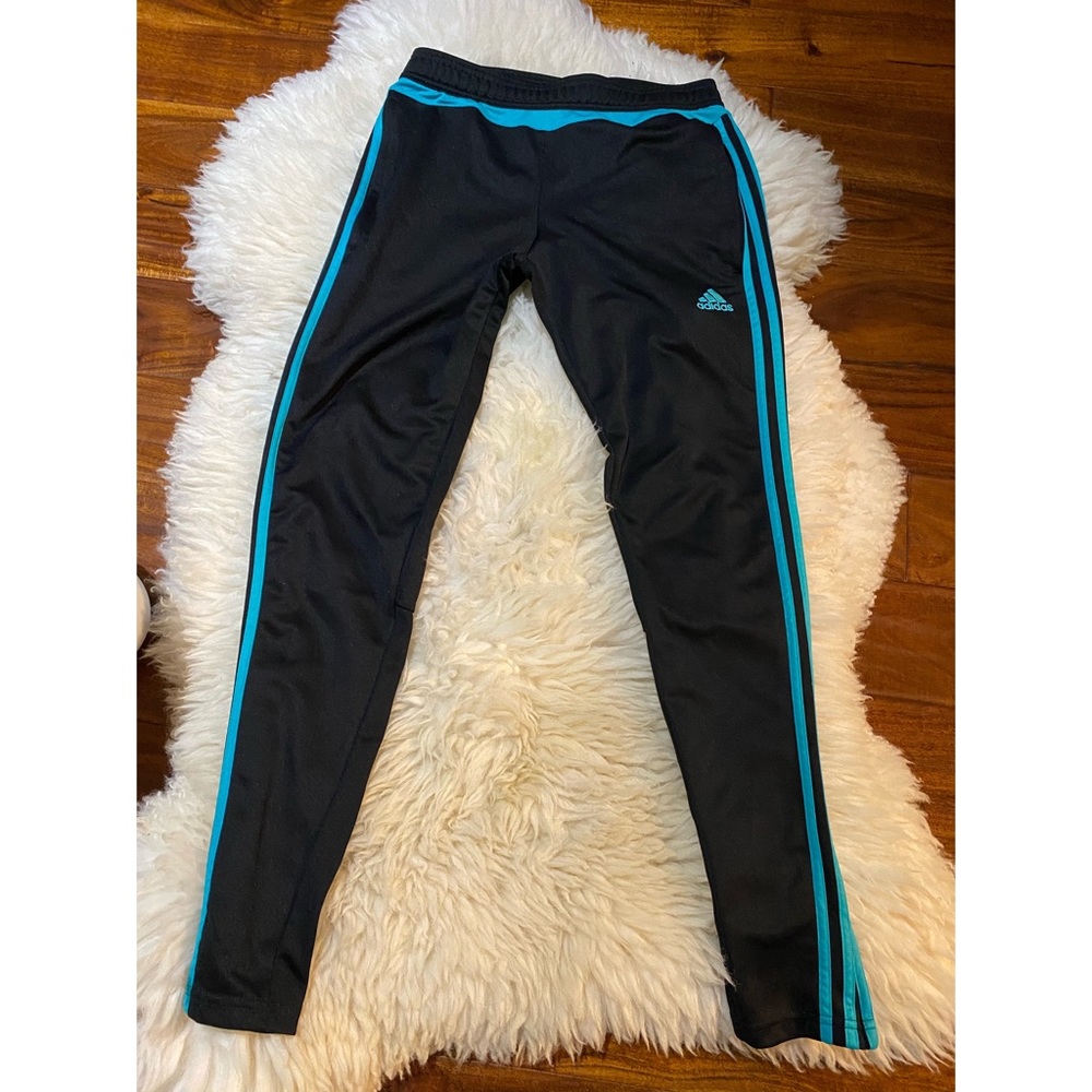 Adidas - Black & Teal Pants